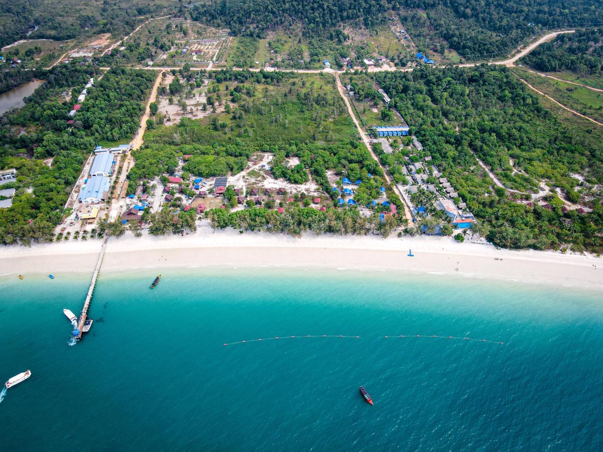 Koh Rong Beach Hostel And Bungalows Kaoh Touch Extérieur photo