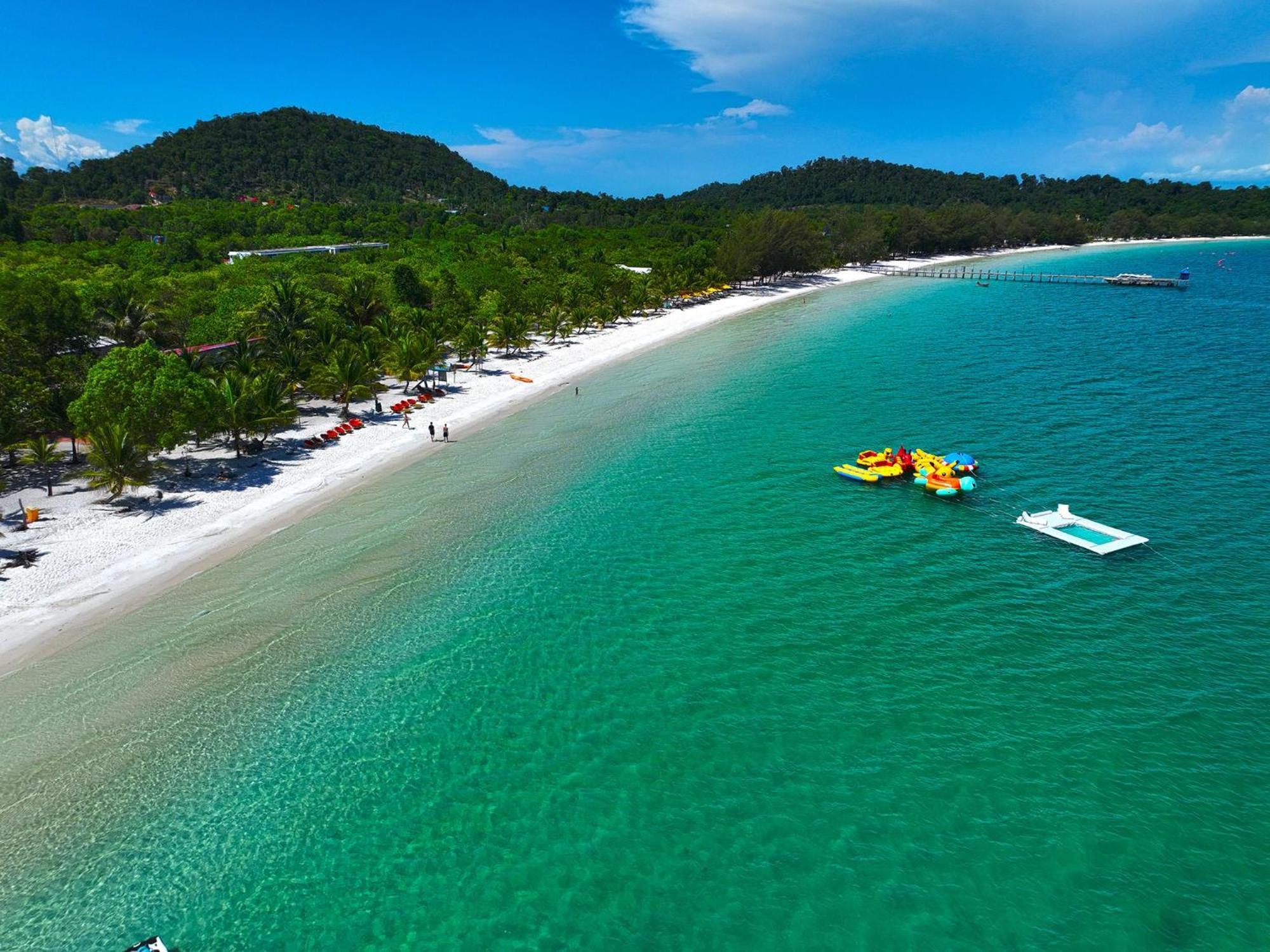Koh Rong Beach Hostel And Bungalows Kaoh Touch Extérieur photo