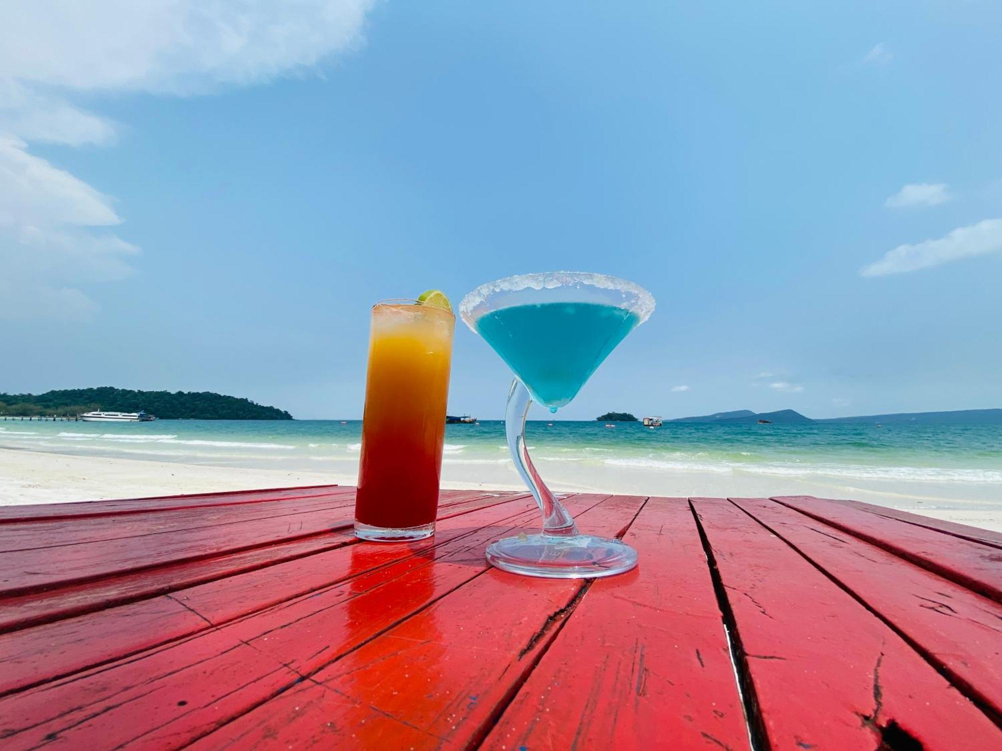 Koh Rong Beach Hostel And Bungalows Kaoh Touch Extérieur photo