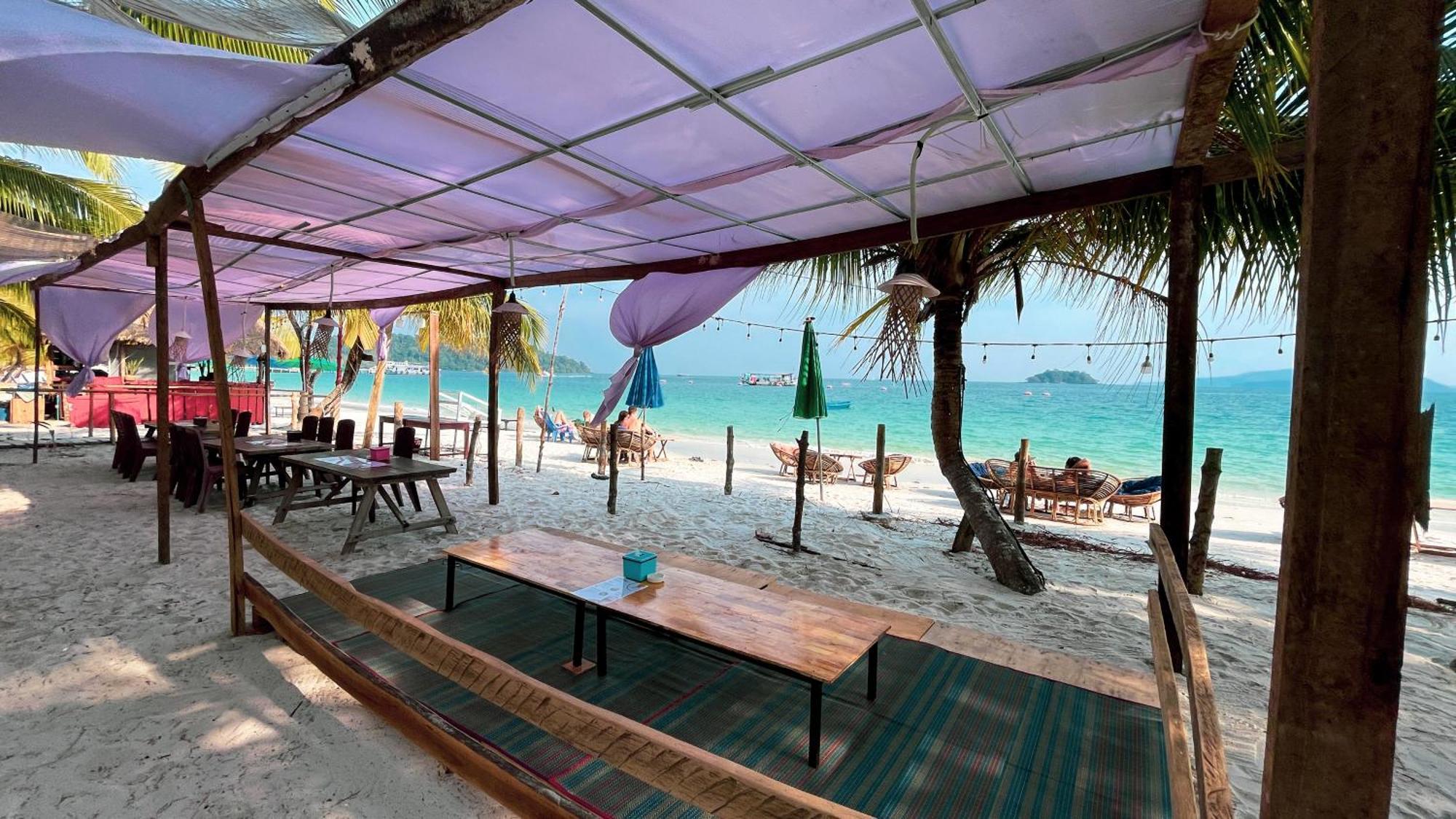 Koh Rong Beach Hostel And Bungalows Kaoh Touch Extérieur photo